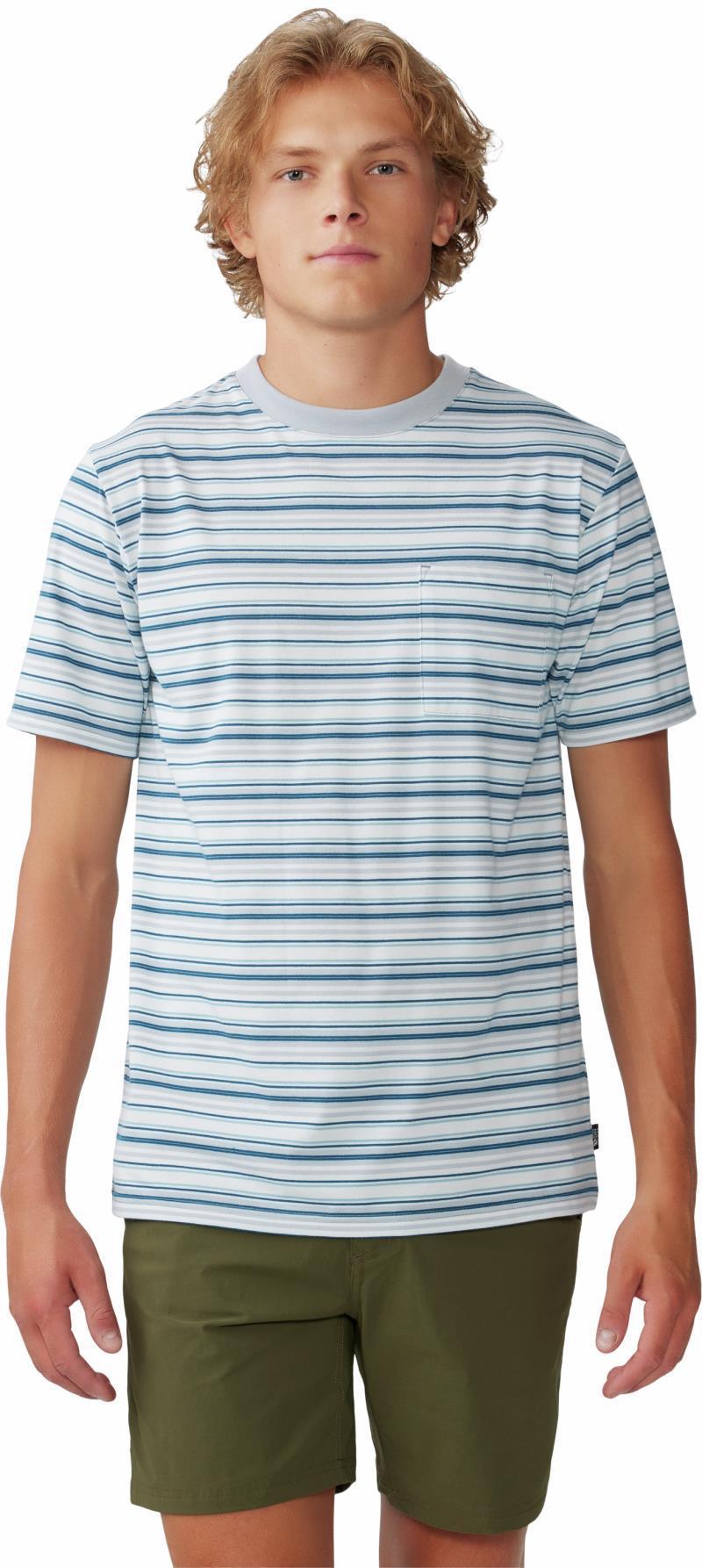 Low Exposure SS - Mens - MHW White Crag Stripe 1