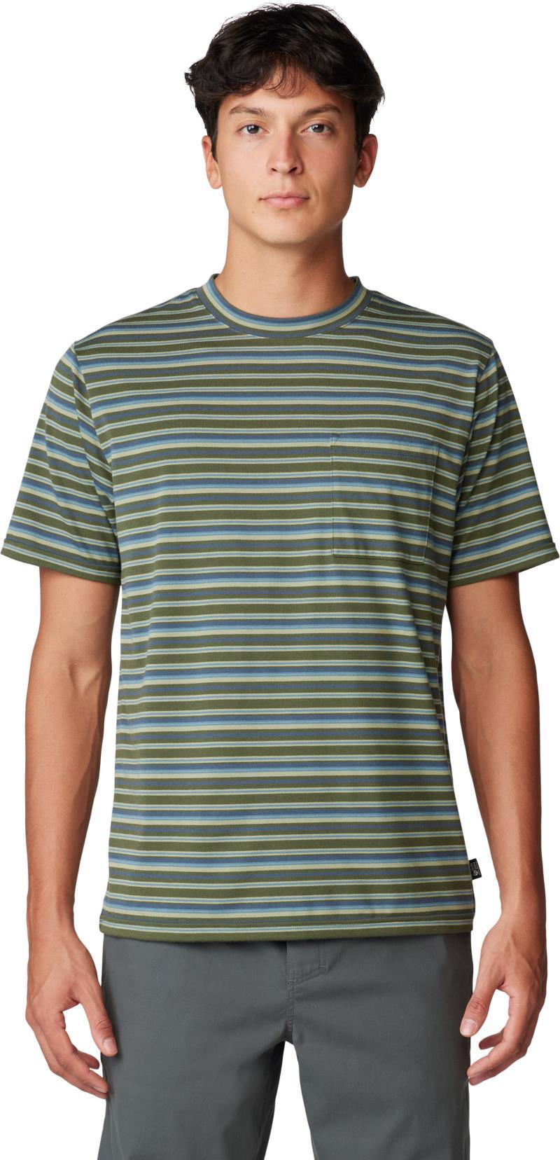 Low Exposure SS - Mens - Surplus Green Crag Stripe 1