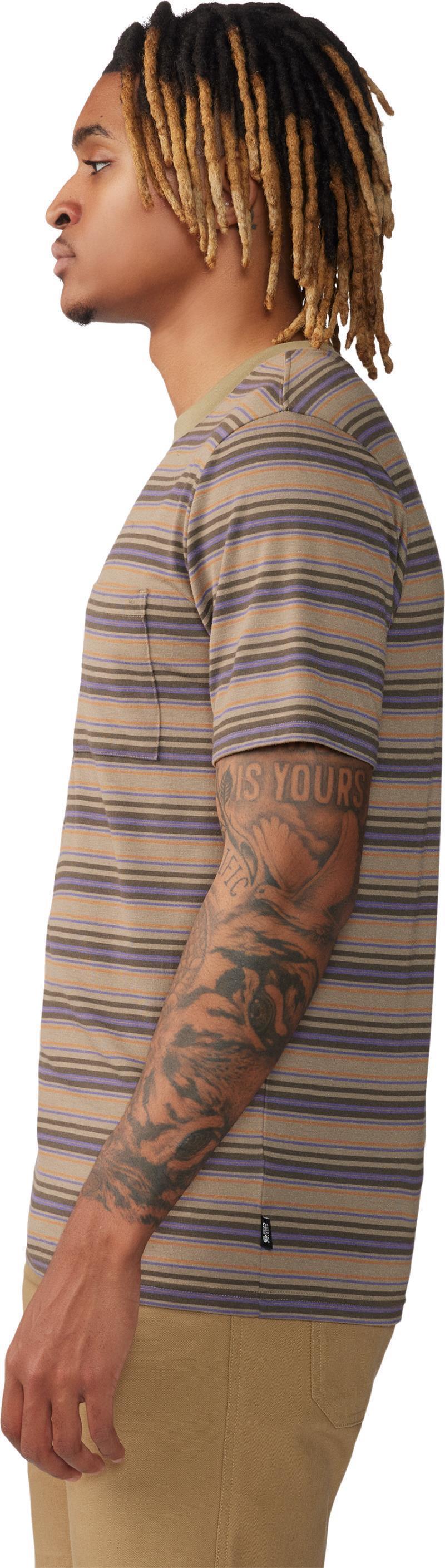 Low Exposure SS - Mens - Trail Dust Crag Stripe Print 1