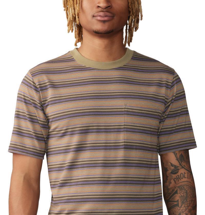 Low Exposure SS - Mens - Trail Dust Crag Stripe Print 2