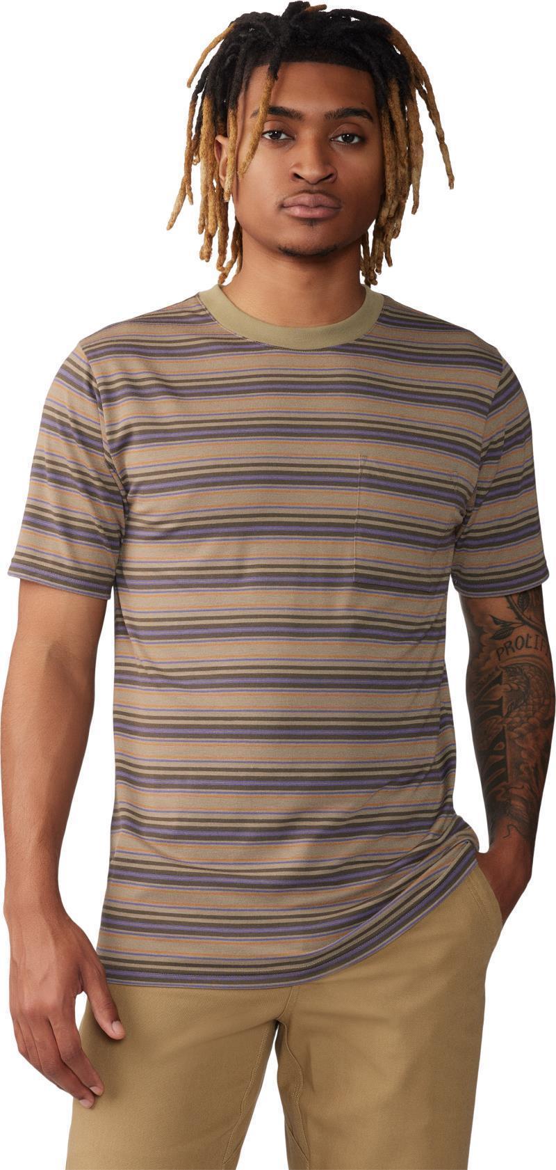 Low Exposure SS - Mens - Trail Dust Crag Stripe Print 5