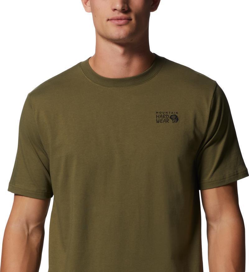MHW Back Logo SS - Mens - Combat Green 4