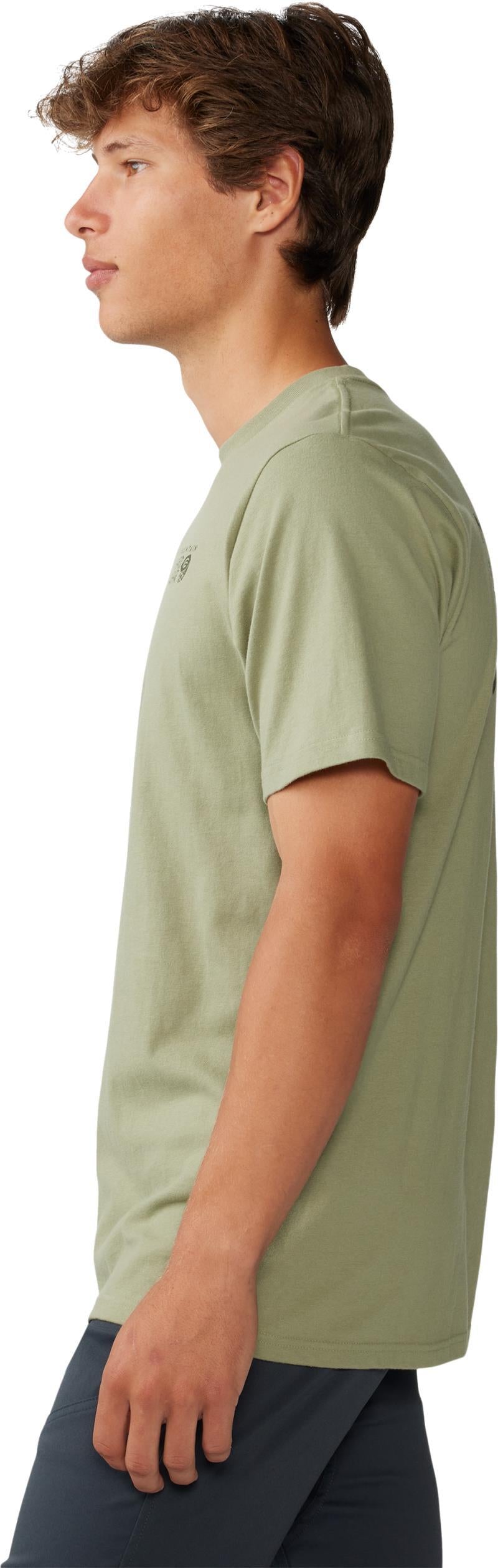 MHW Back Logo SS - Mens - Mantis Green 3