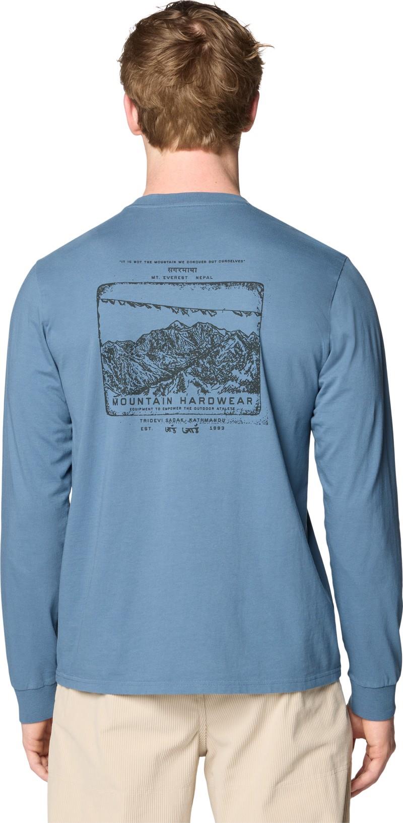 MHW Big Mountain LS - Mens - adriatic blue 1