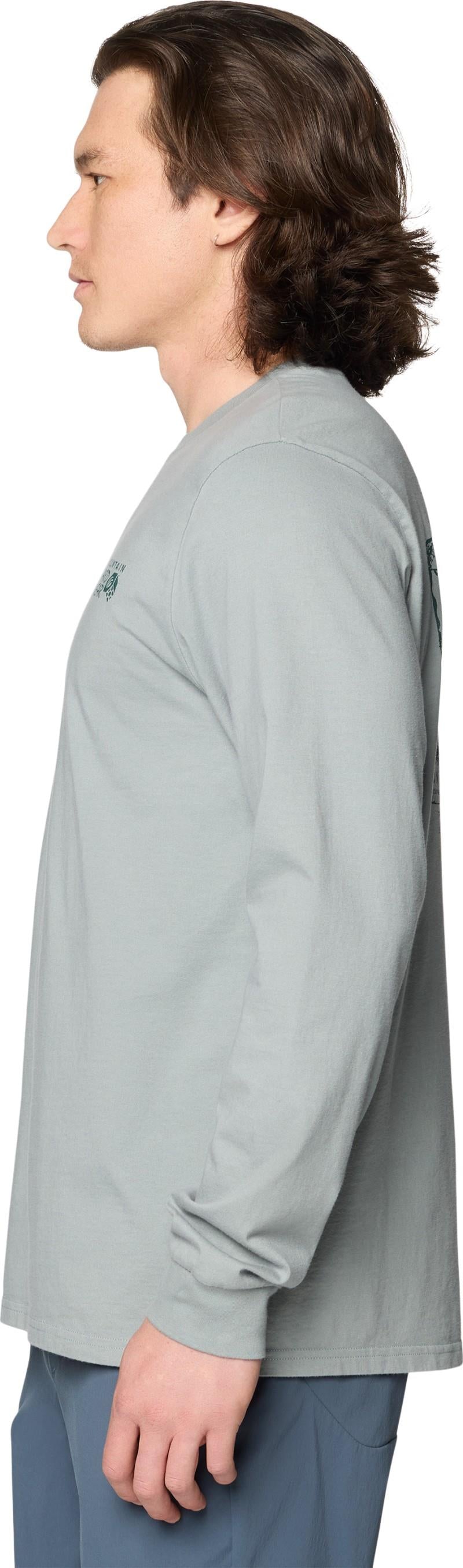 MHW Big Mountain LS - Mens - wet stone 1