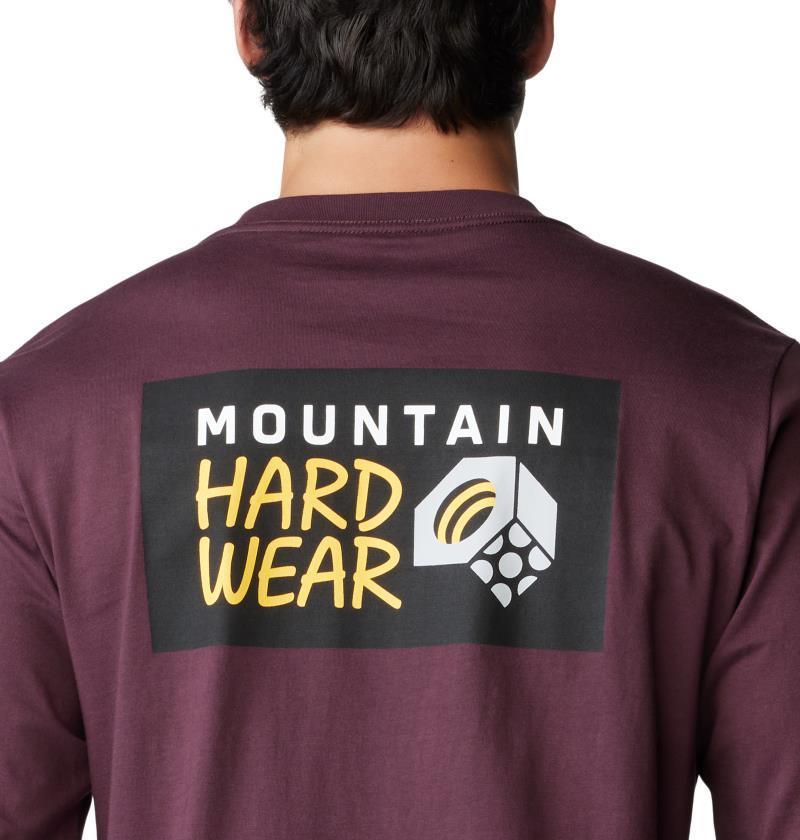 MHW Box Logo LS - Mens - Blackberry 3