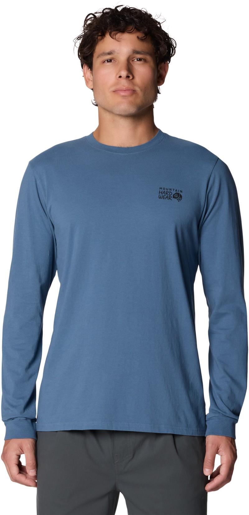 MHW Box Logo LS - Mens - adriatic blue 1
