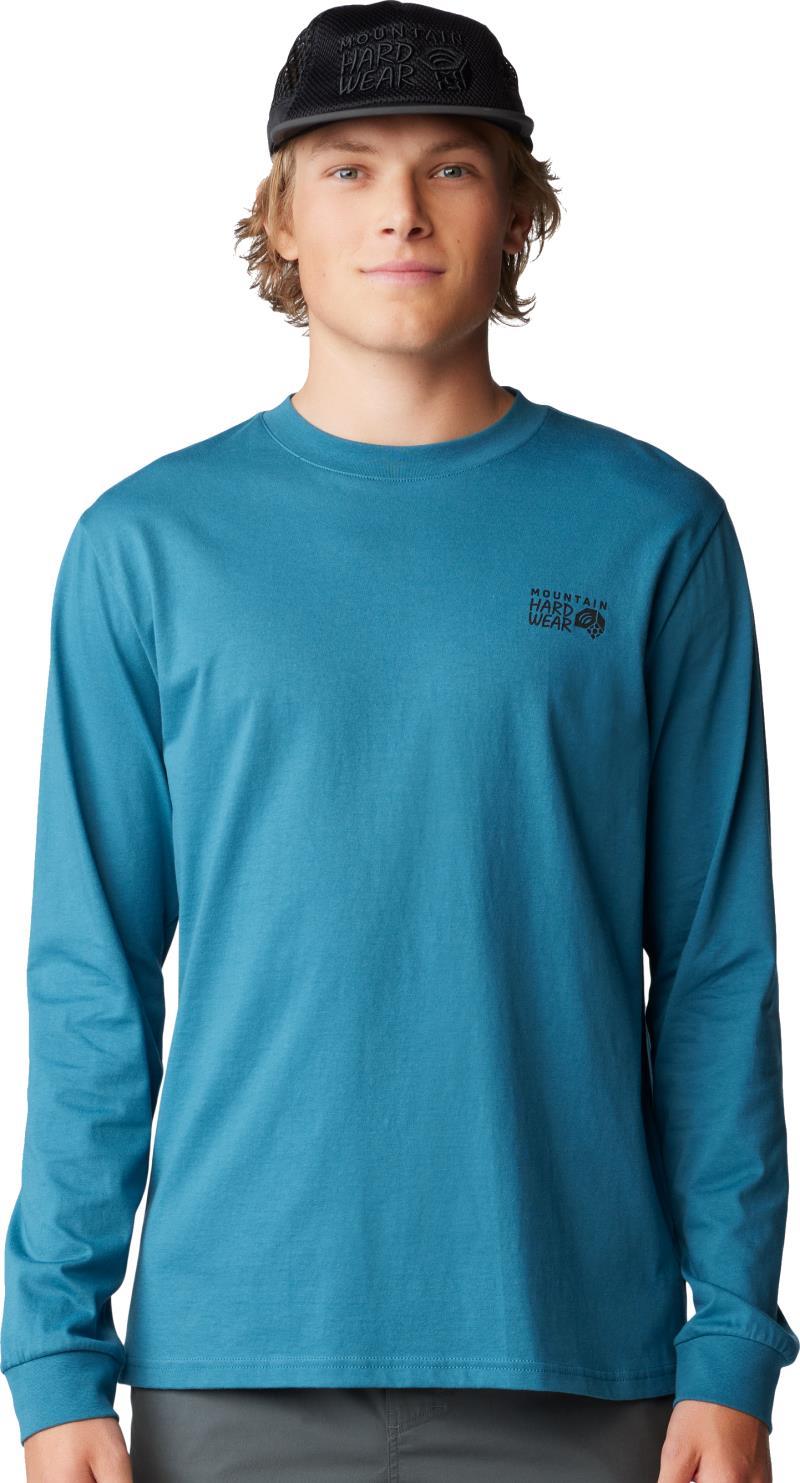 MHW Box Logo LS - Mens - baltic blue 1