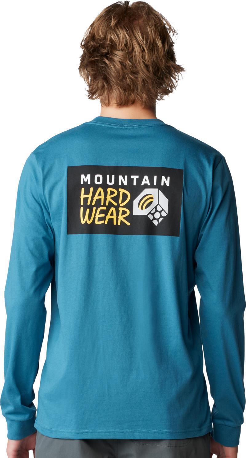 MHW Box Logo LS - Mens - baltic blue 1