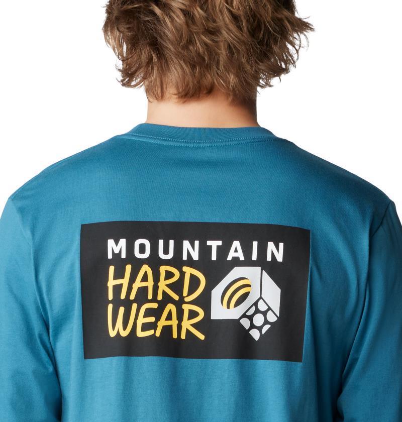 MHW Box Logo LS - Mens - baltic blue 1