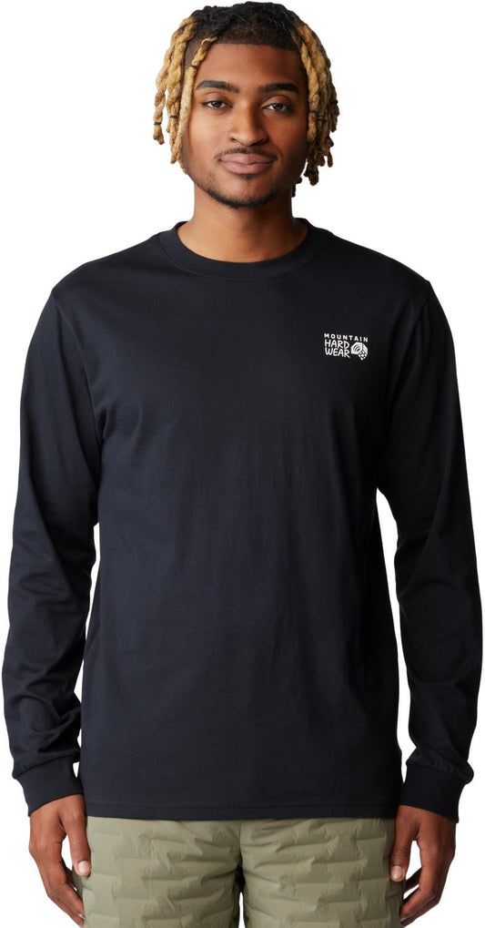 MHW Box Logo LS - Mens - black 1