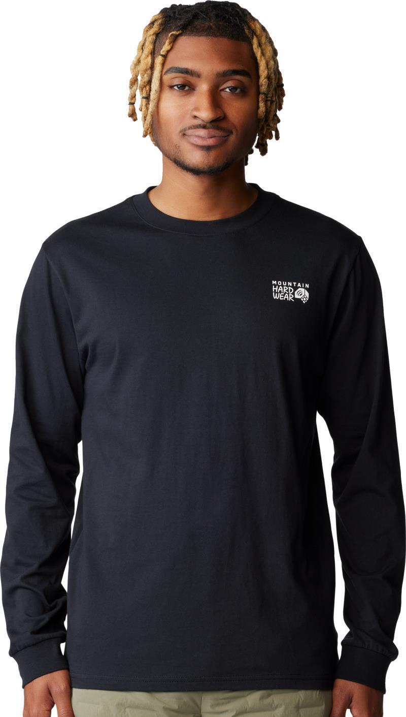 MHW Box Logo LS - Mens - black 1