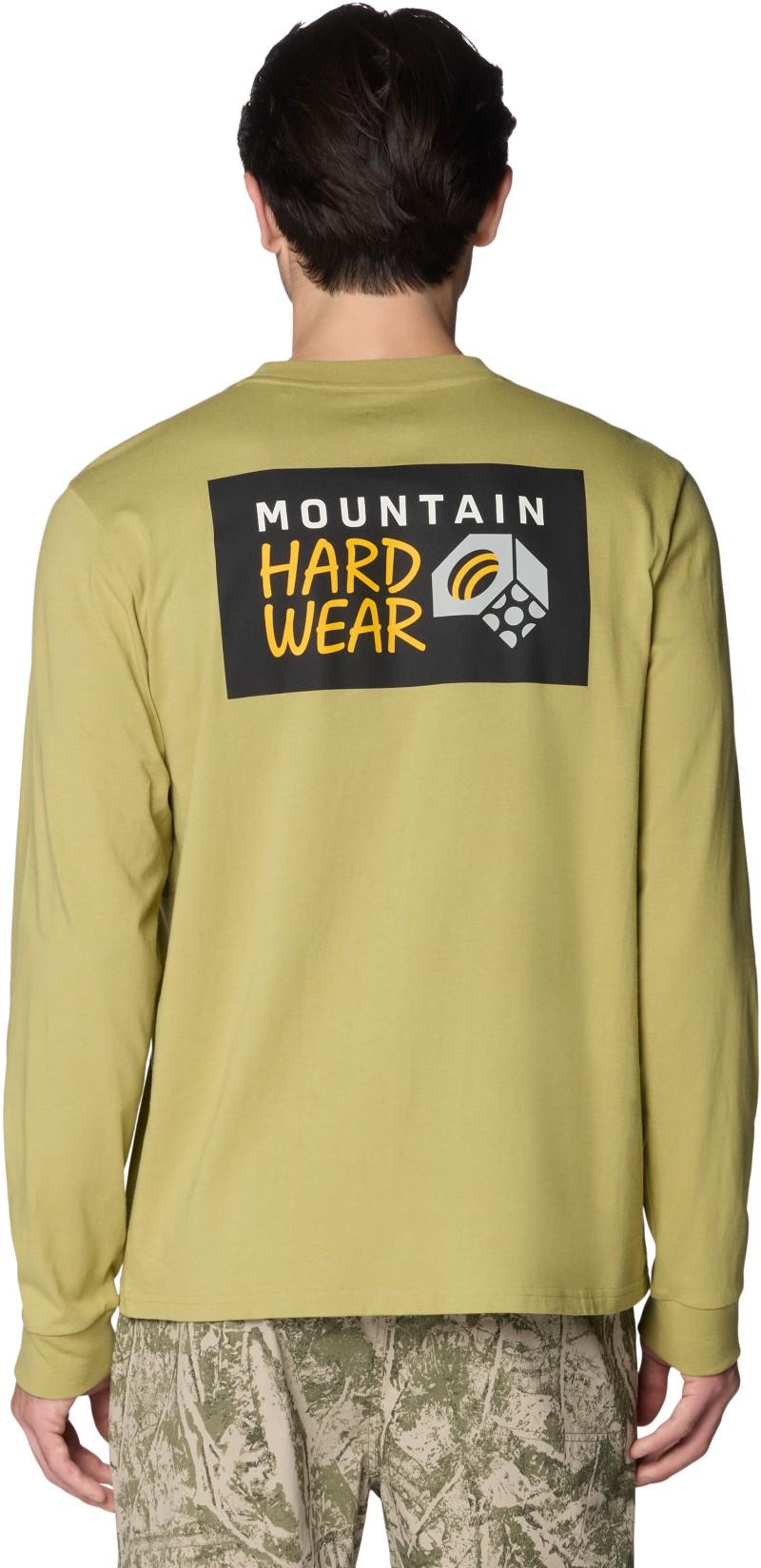 MHW Box Logo LS - Mens - forest moss 1