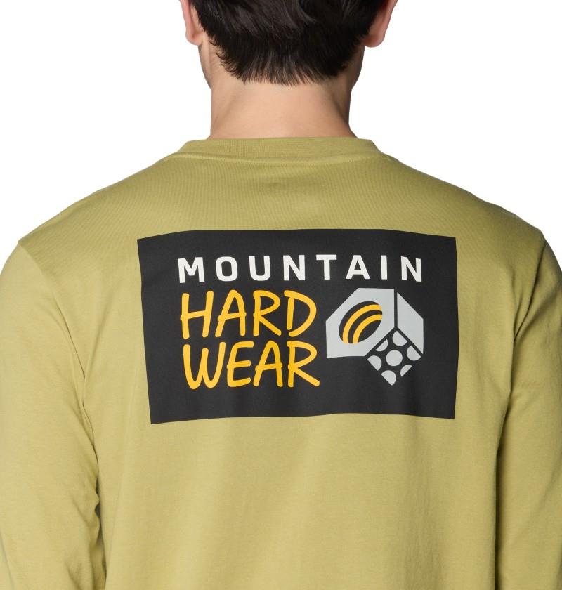 MHW Box Logo LS - Mens - forest moss 1