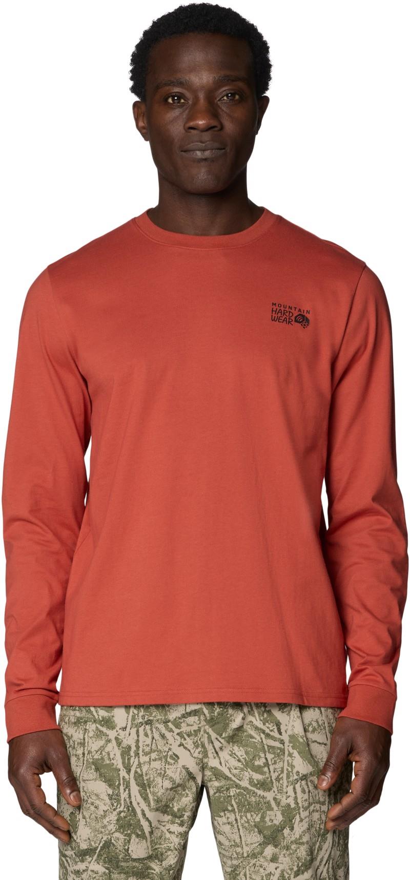 MHW Box Logo LS - Mens - mars red 1