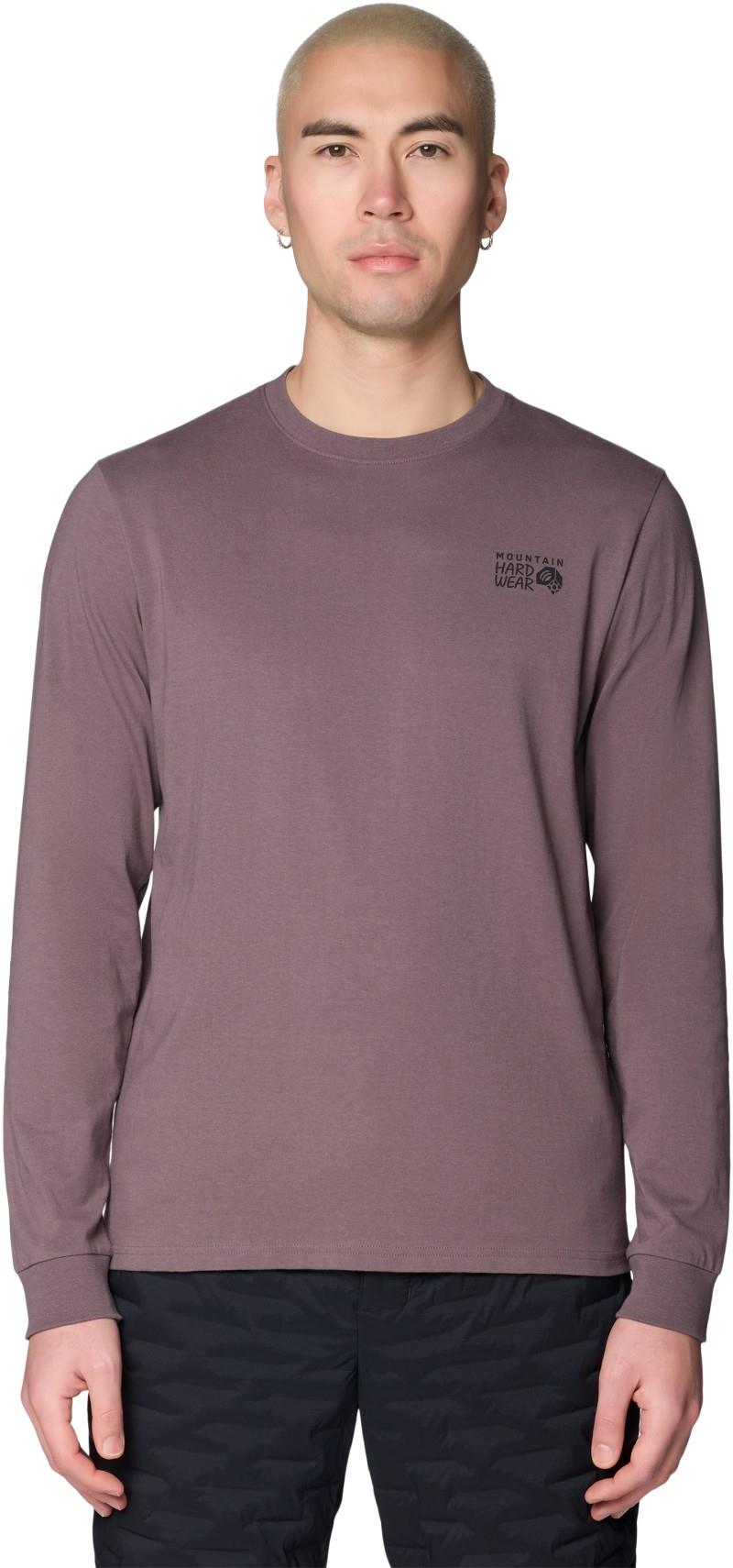 MHW Box Logo LS - Mens - purple sage 1
