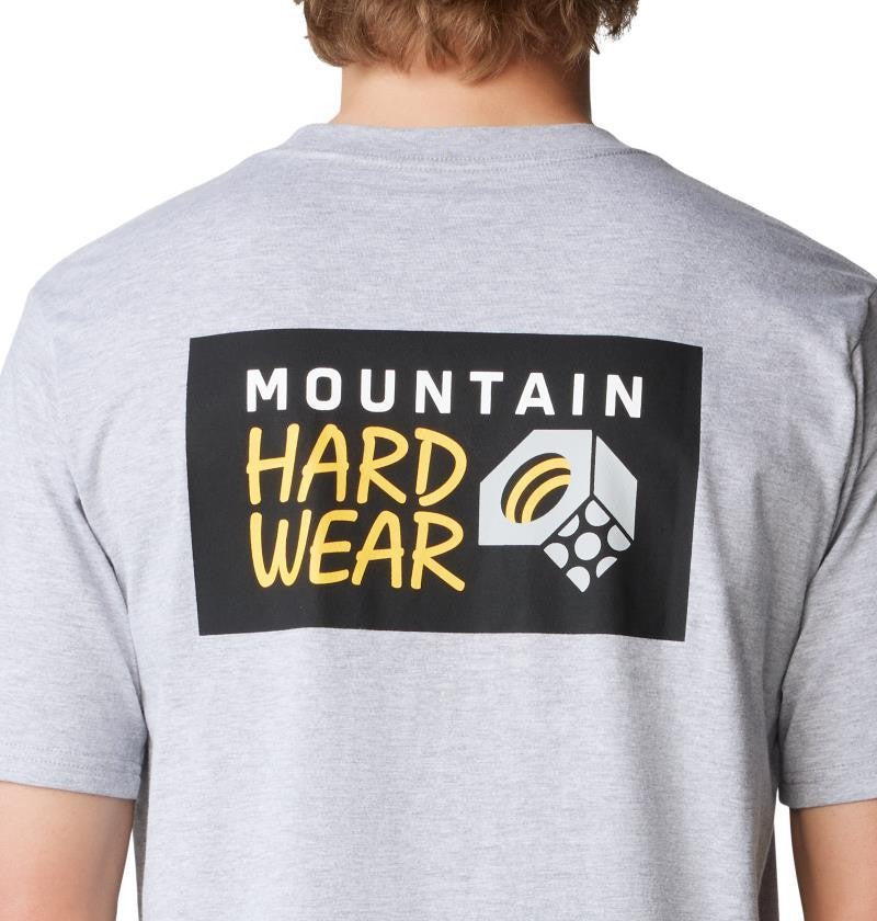 MHW Box Logo SS - Mens - hardwear grey heather 1