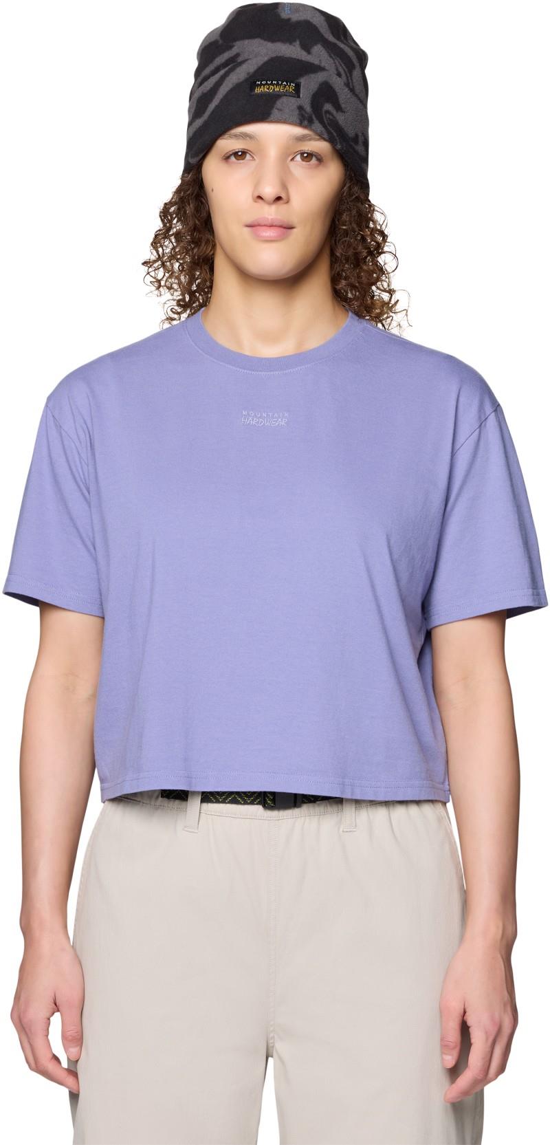 MHW Center Logo Boxy Crop SS - Womens - avid 1
