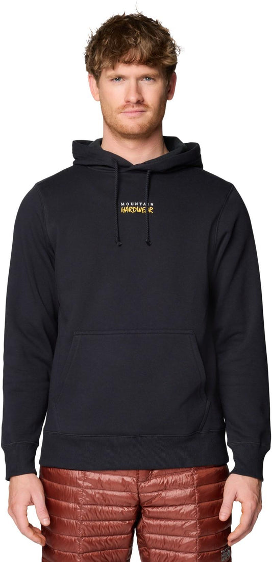 MHW Center Logo Hoody - Mens - black 1