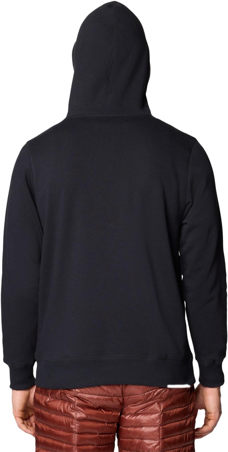 MHW Center Logo Hoody - Mens - black 1