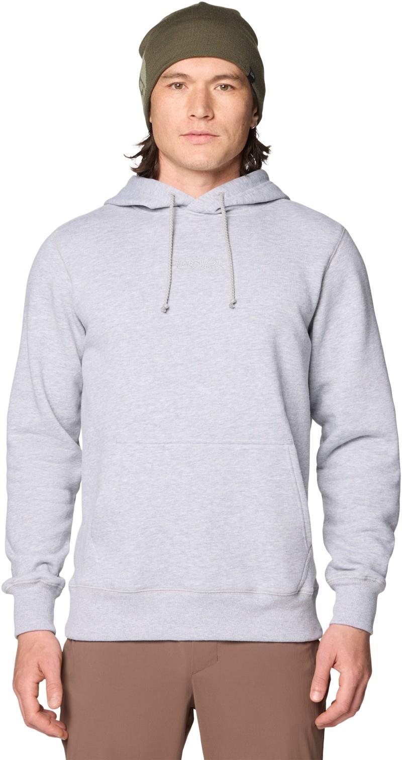 MHW Center Logo Hoody - Mens - hardwear grey heather 1