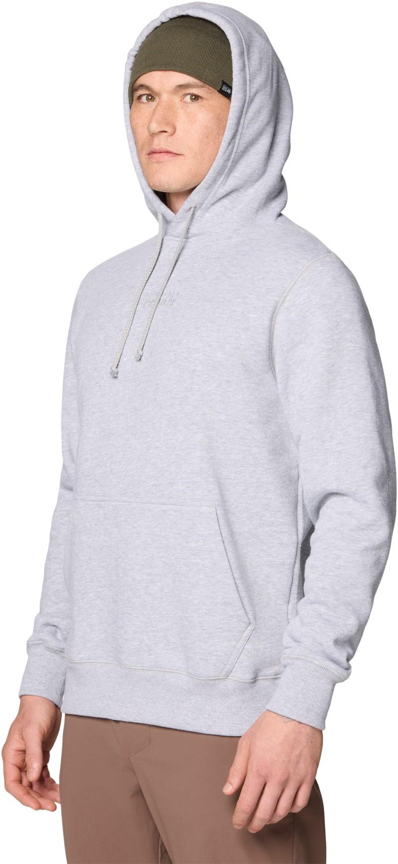 MHW Center Logo Hoody - Mens - hardwear grey heather 1