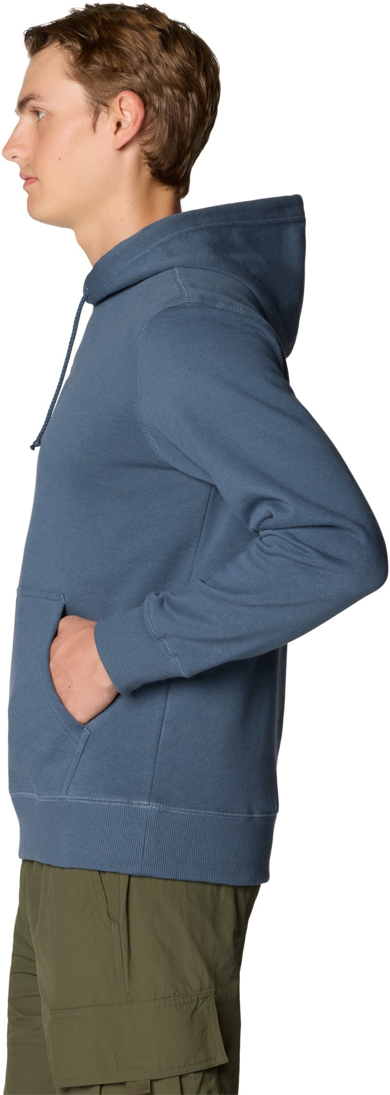 MHW Center Logo Hoody - Mens - moon blue 1