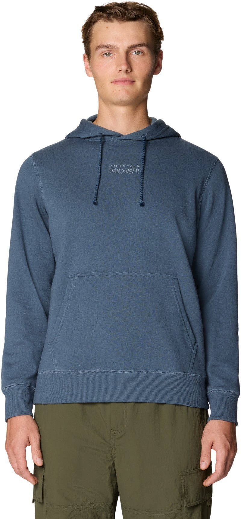 MHW Center Logo Hoody - Mens - moon blue 1