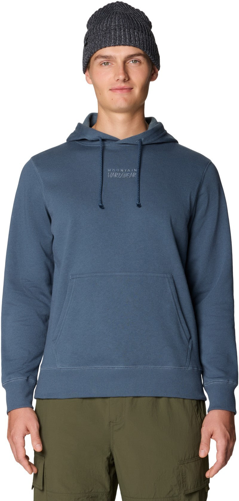 MHW Center Logo Hoody - Mens - moon blue 1