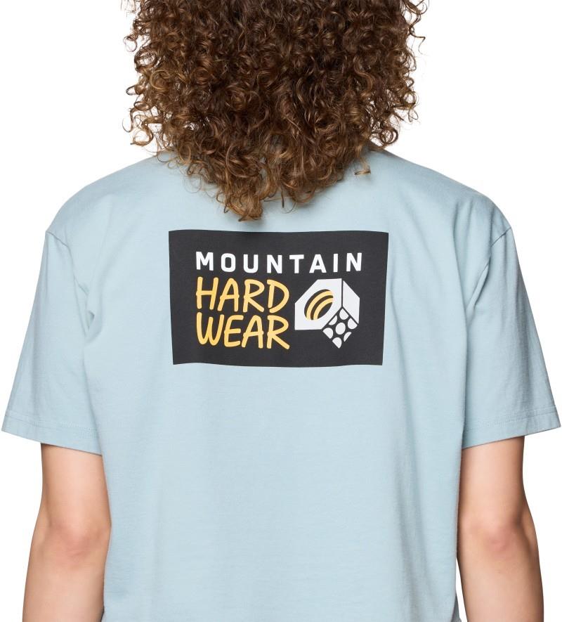 MHW Logo Boxy Crop SS - Womens - ice shadow 1
