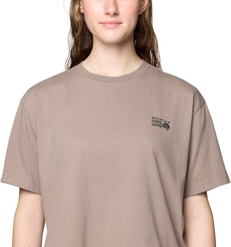 MHW Logo Boxy Crop SS - Womens - wild taupe 1