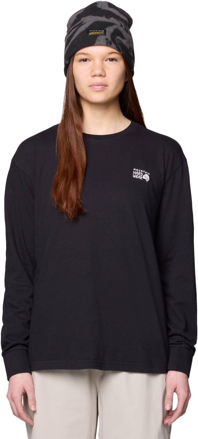 MHW Logo Boxy LS - Womens - black 1