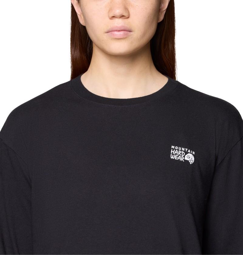 MHW Logo Boxy LS - Womens - black 1