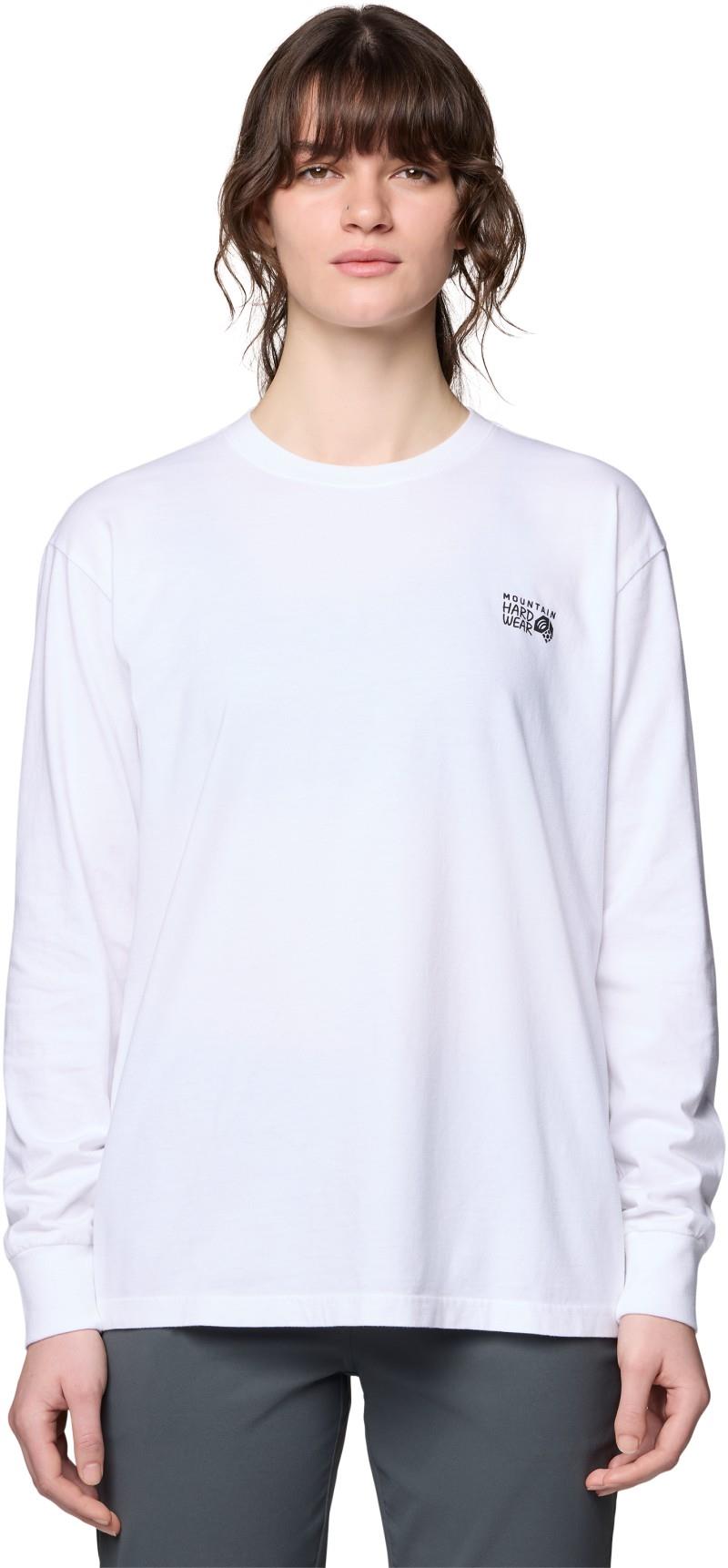 MHW Logo Boxy LS - Womens - white 1