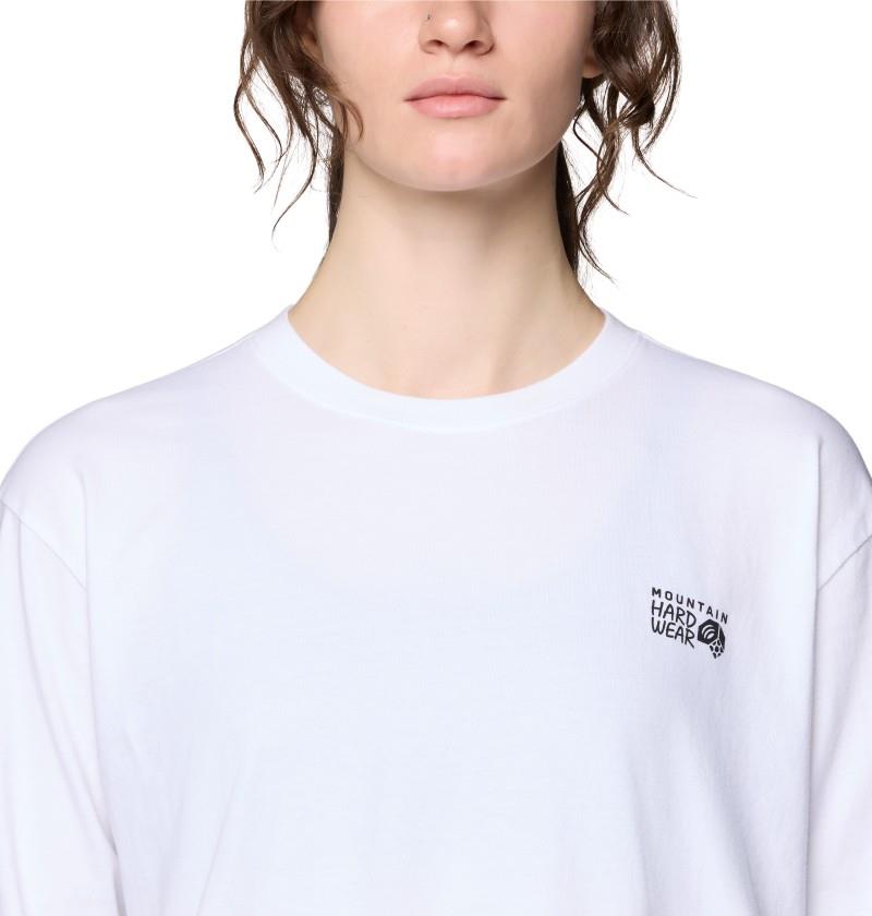 MHW Logo Boxy LS - Womens - white 1