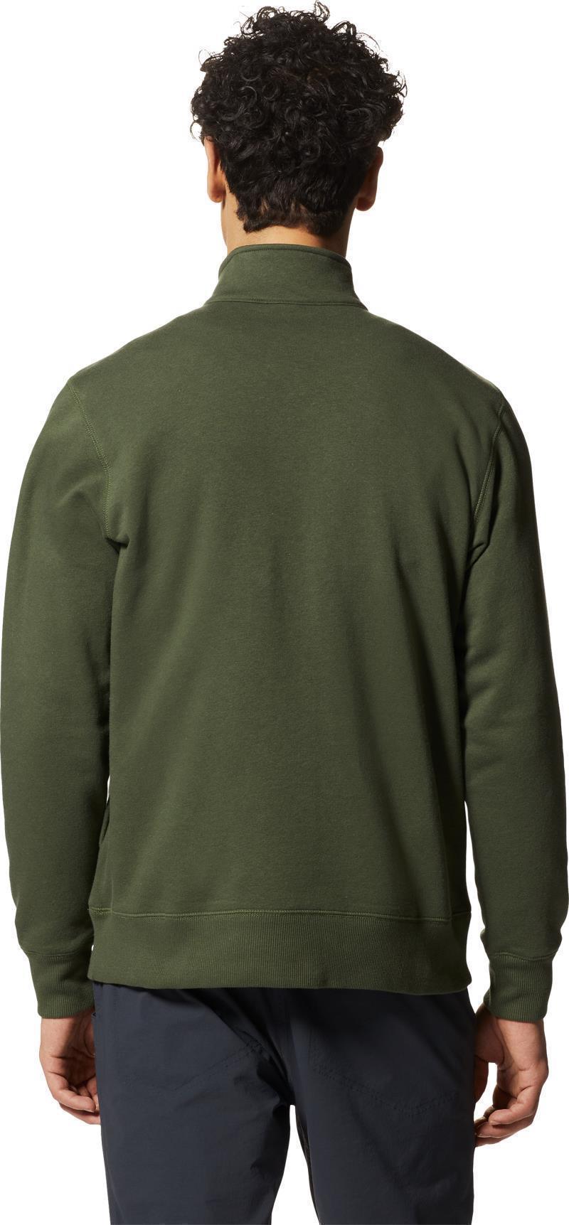MHW Logo Half Zip - Mens - Surplus Green 3