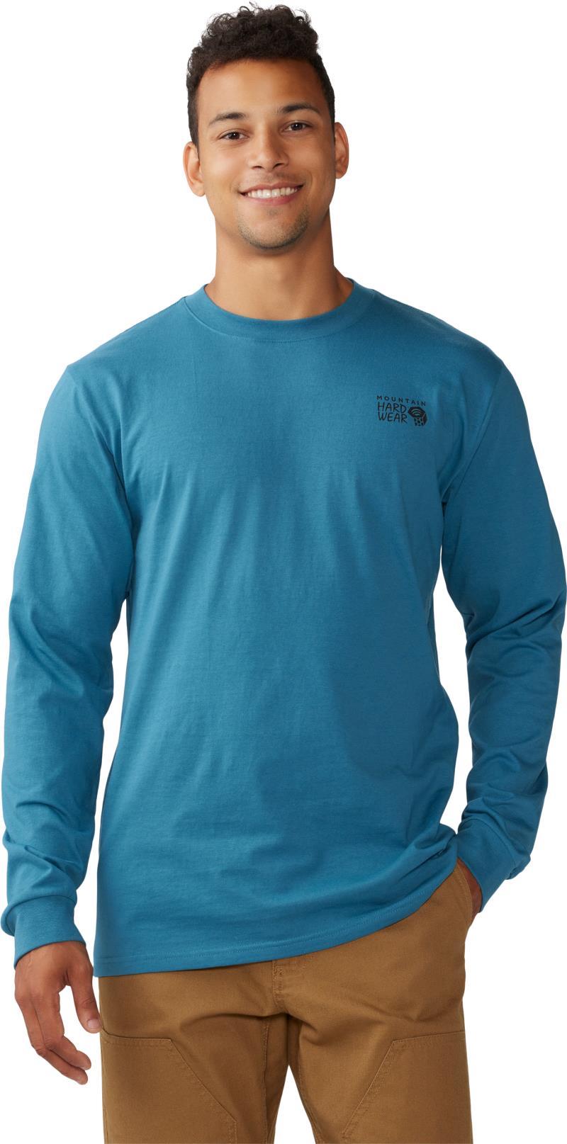 MHW Logo LS - Mens - Baltic Blue 1
