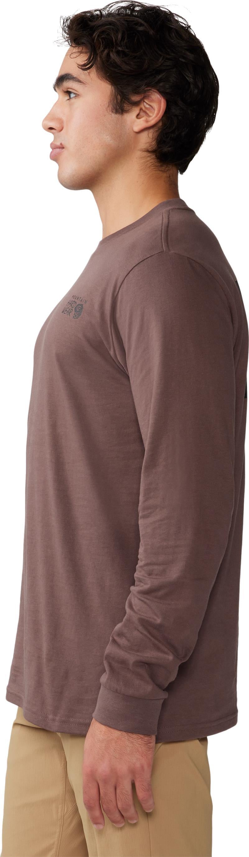 MHW Logo LS - Mens - Carob 3