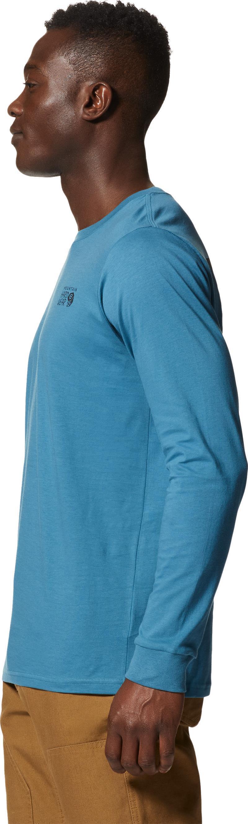 MHW Logo LS - Mens - Dark Caspian 3