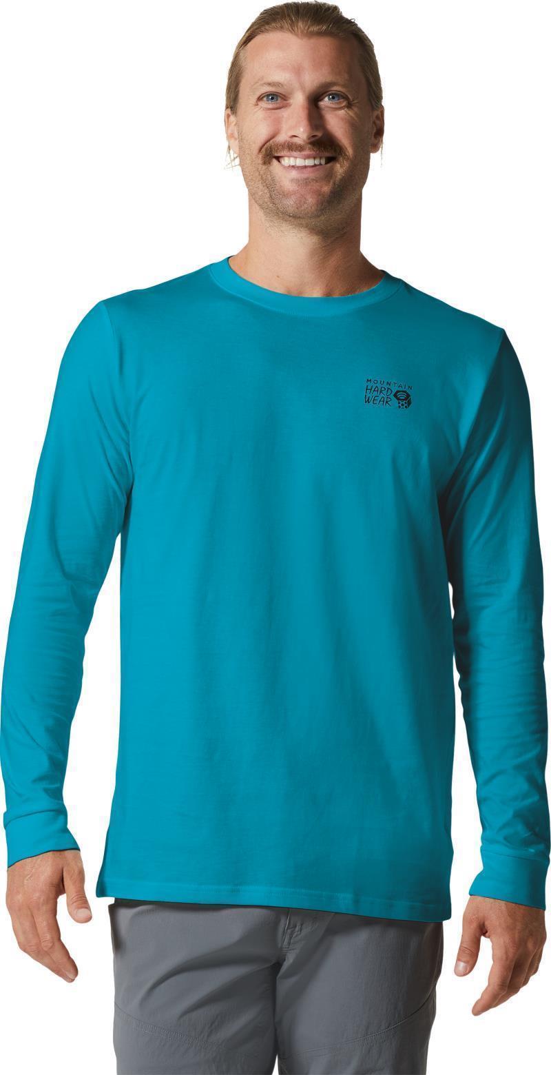 MHW Logo LS - Mens - Teton Blue 1