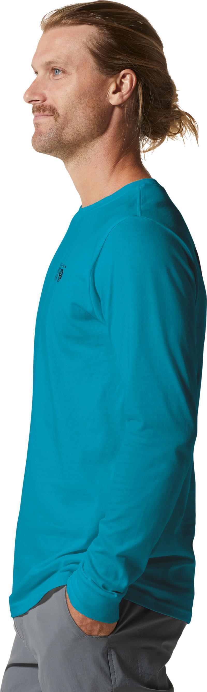 MHW Logo LS - Mens - Teton Blue 3