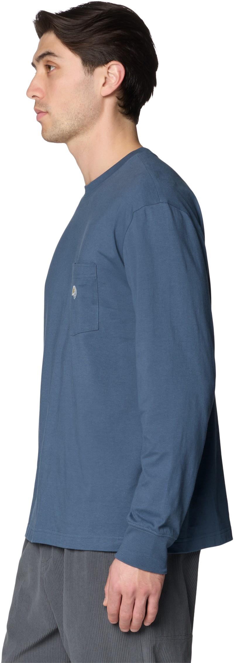 MHW Logo Pocket Relaxed LS - Mens - astral blue 1