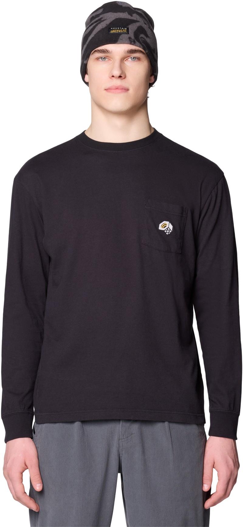 MHW Logo Pocket Relaxed LS - Mens - black 1