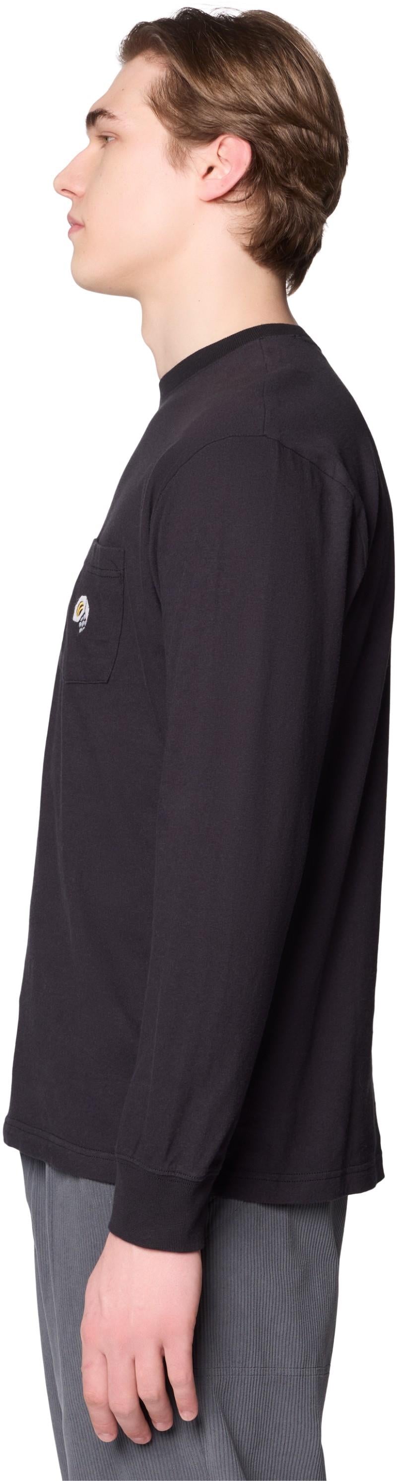 MHW Logo Pocket Relaxed LS - Mens - black 1