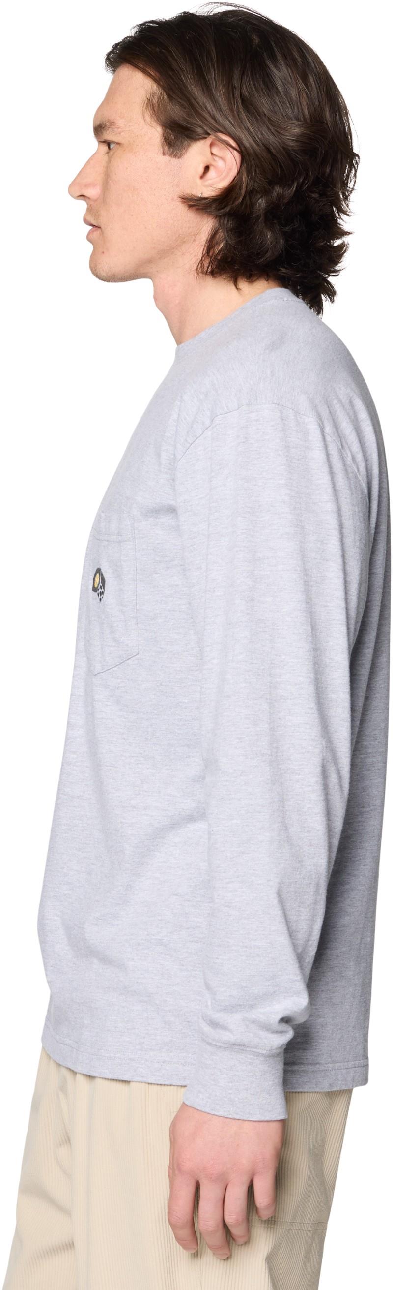 MHW Logo Pocket Relaxed LS - Mens - hardwear grey heather 1