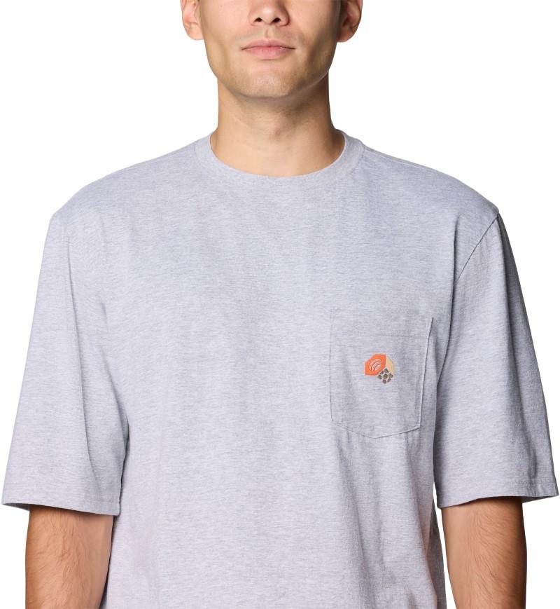 MHW Logo Pocket Relaxed SS - Mens - hardwear grey heather 1