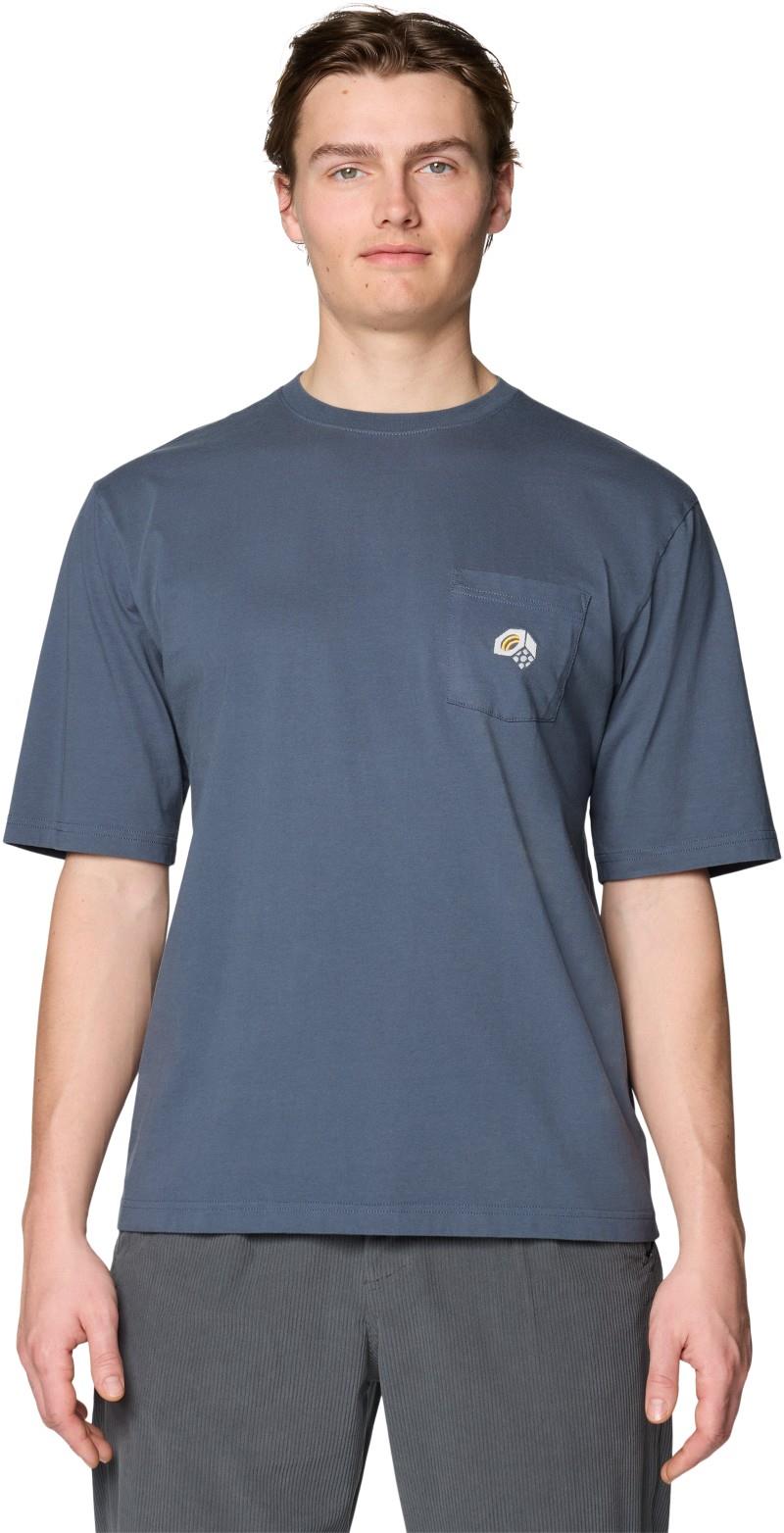 MHW Logo Pocket Relaxed SS - Mens - moon blue 1