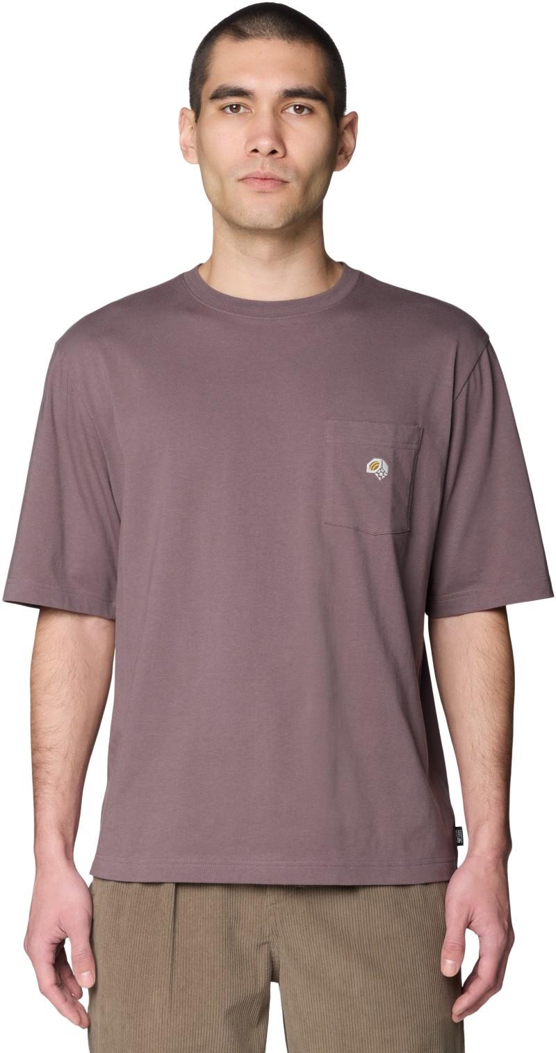 MHW Logo Pocket Relaxed SS - Mens - purple sage 1