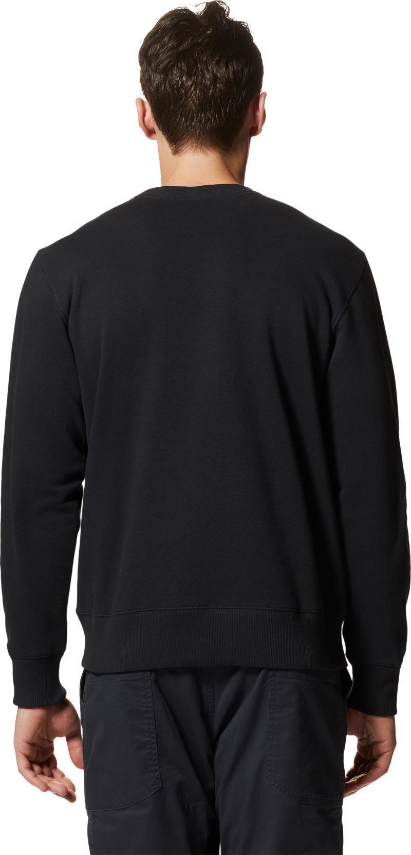 MHW Logo Pullover Crew - Mens - Black 2