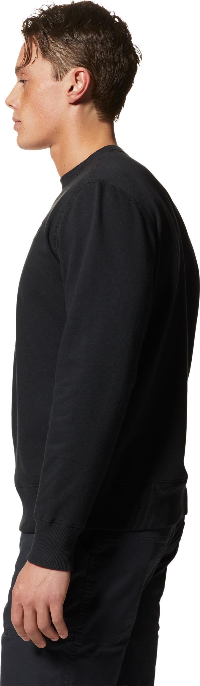 MHW Logo Pullover Crew - Mens - Black 3